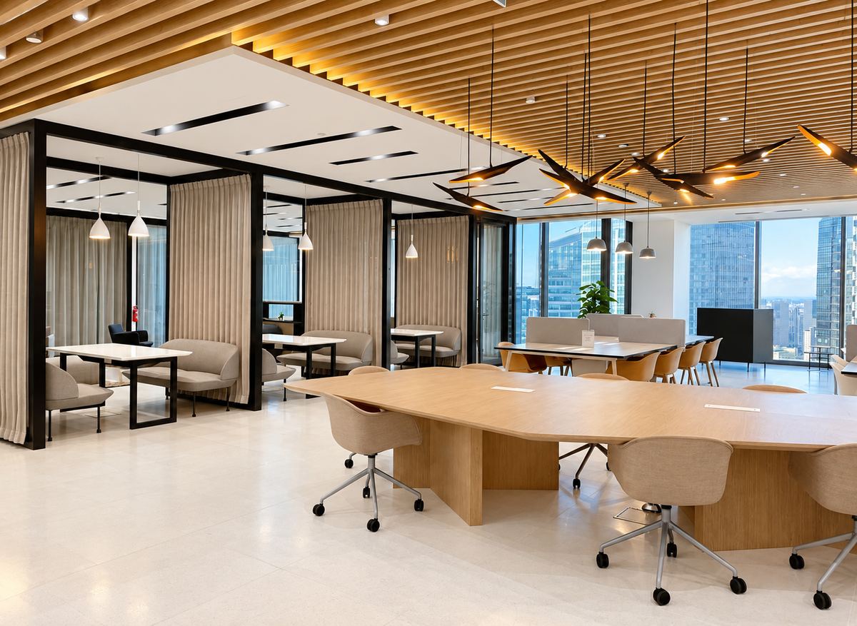 Common areas, Level 43, at Asia Square Tower 1
