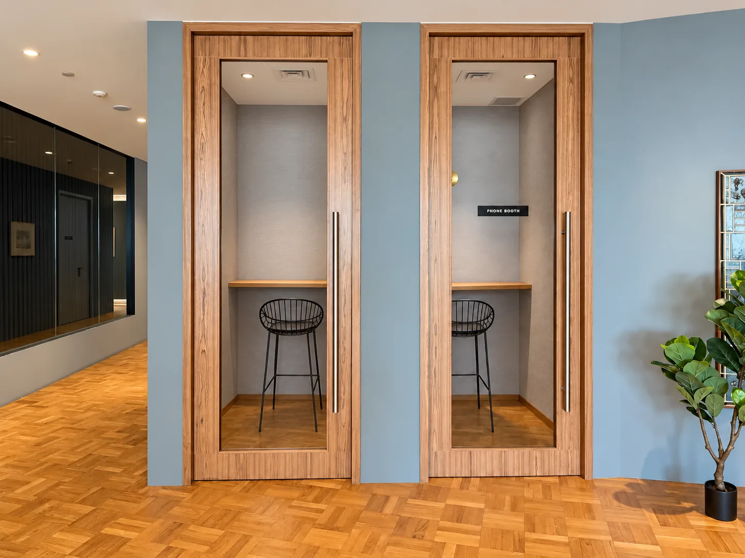 Phone booths at Capitol Singapore