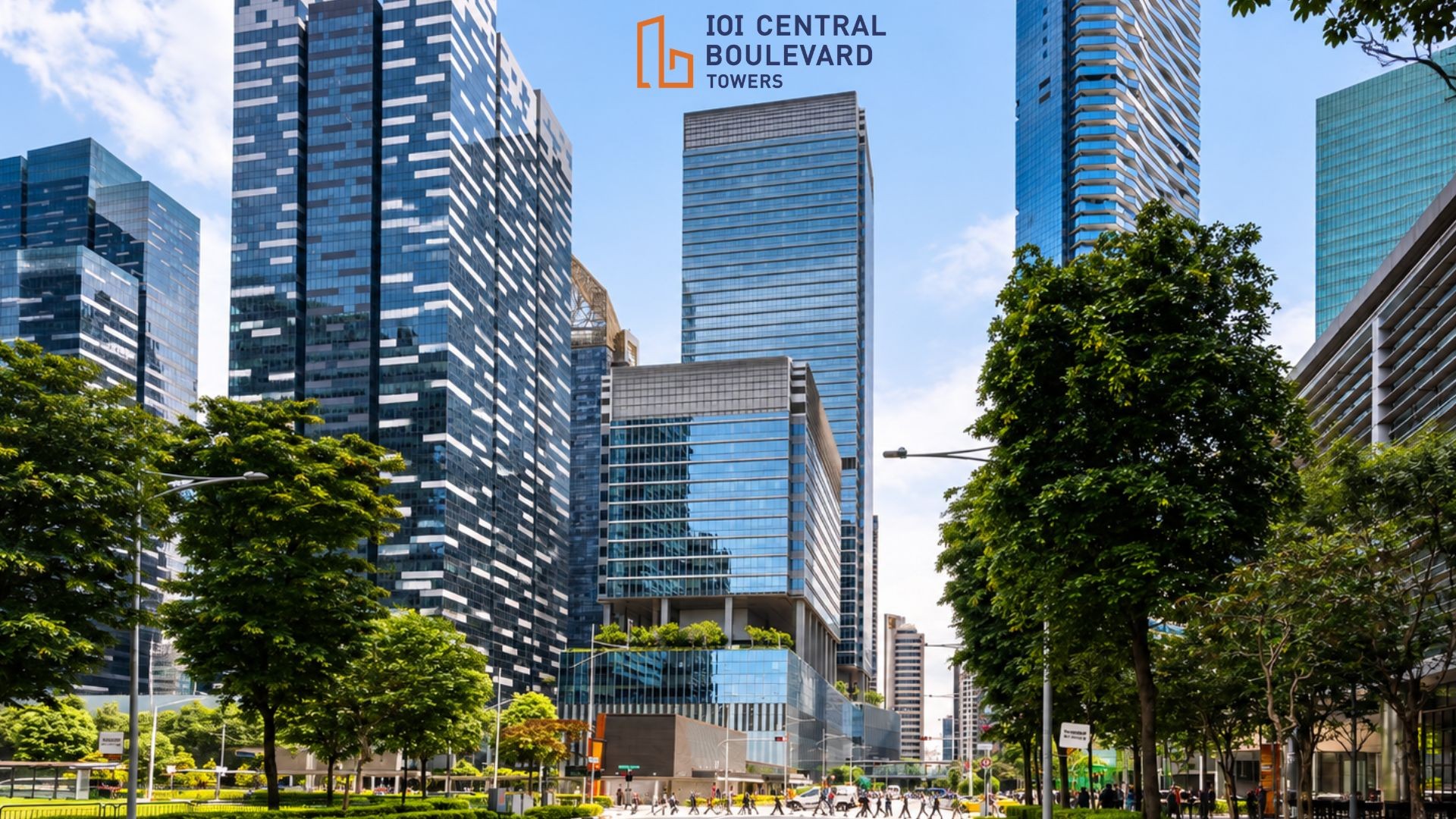 Exterior of IOI Central Boulevard Towers