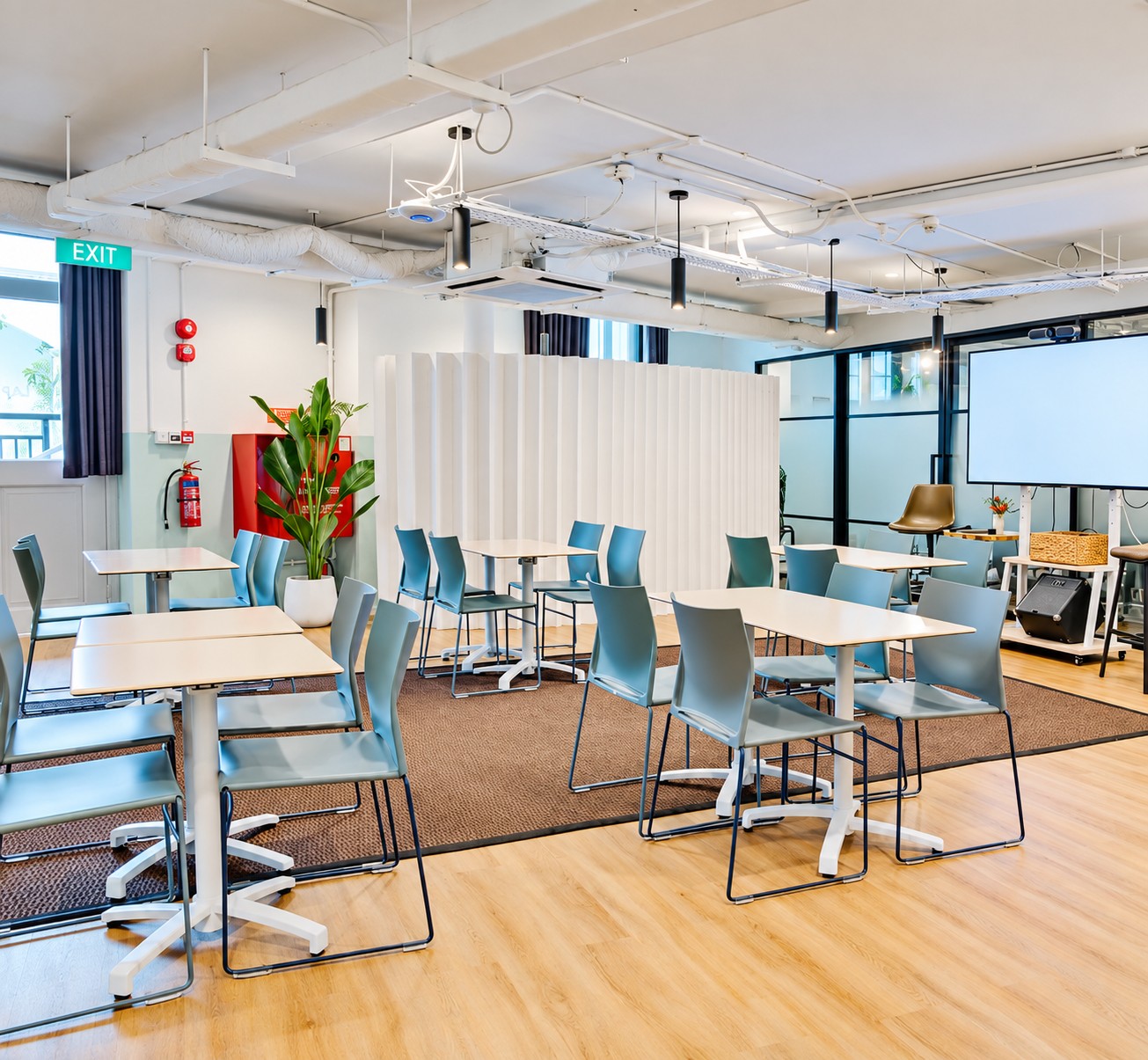 Common area, at Keong Saik Road