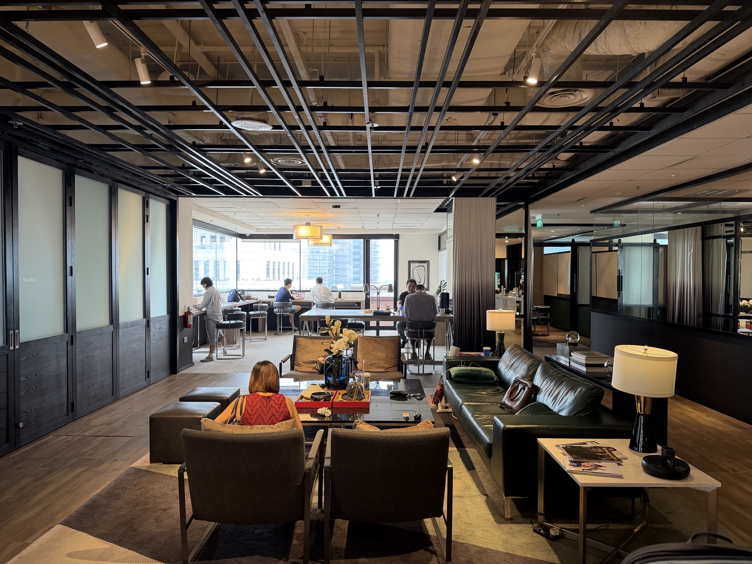 Lounge seating at Ngee Ann City Tower B