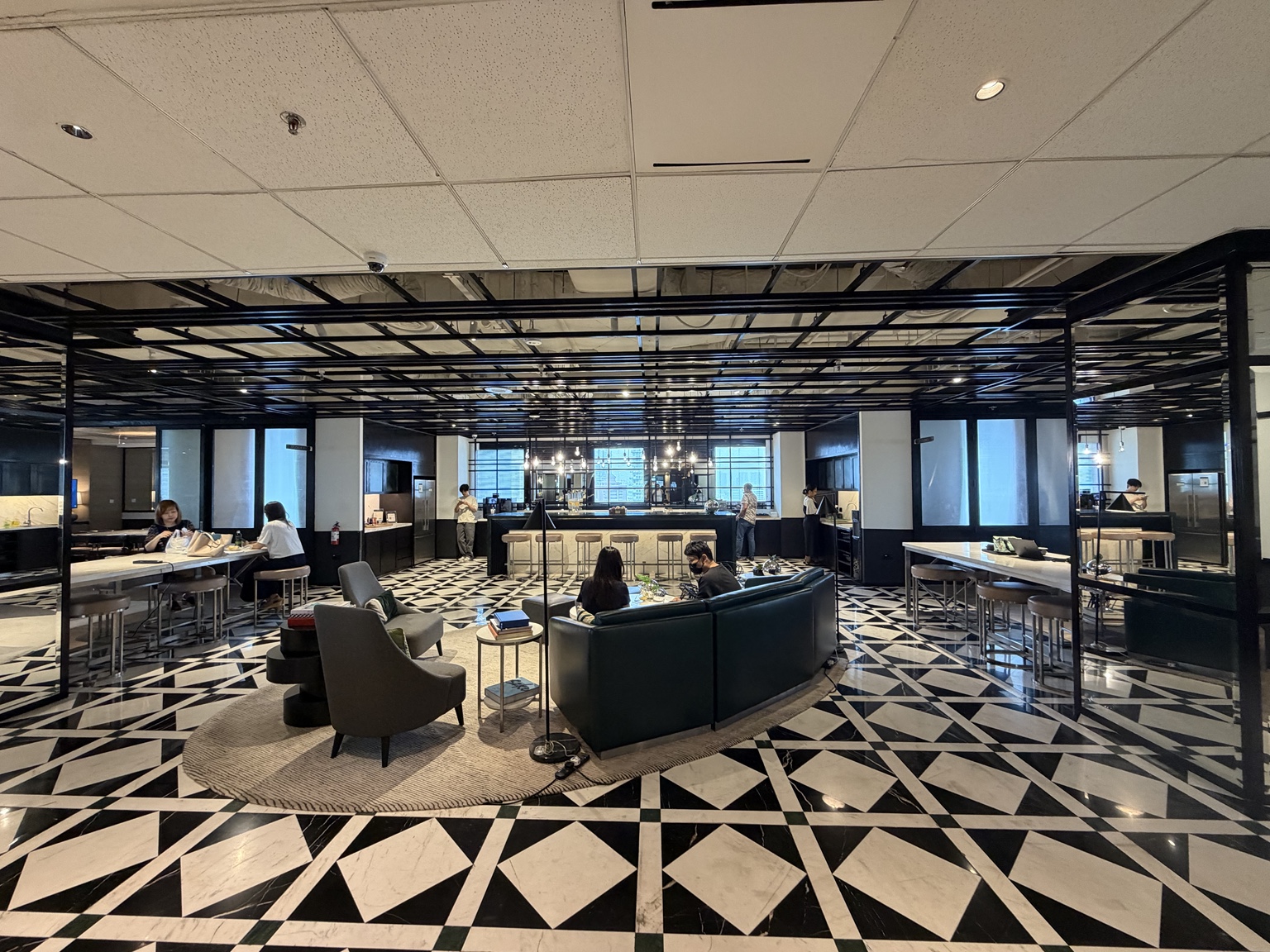 Shared lounge at Ngee Ann City Tower B