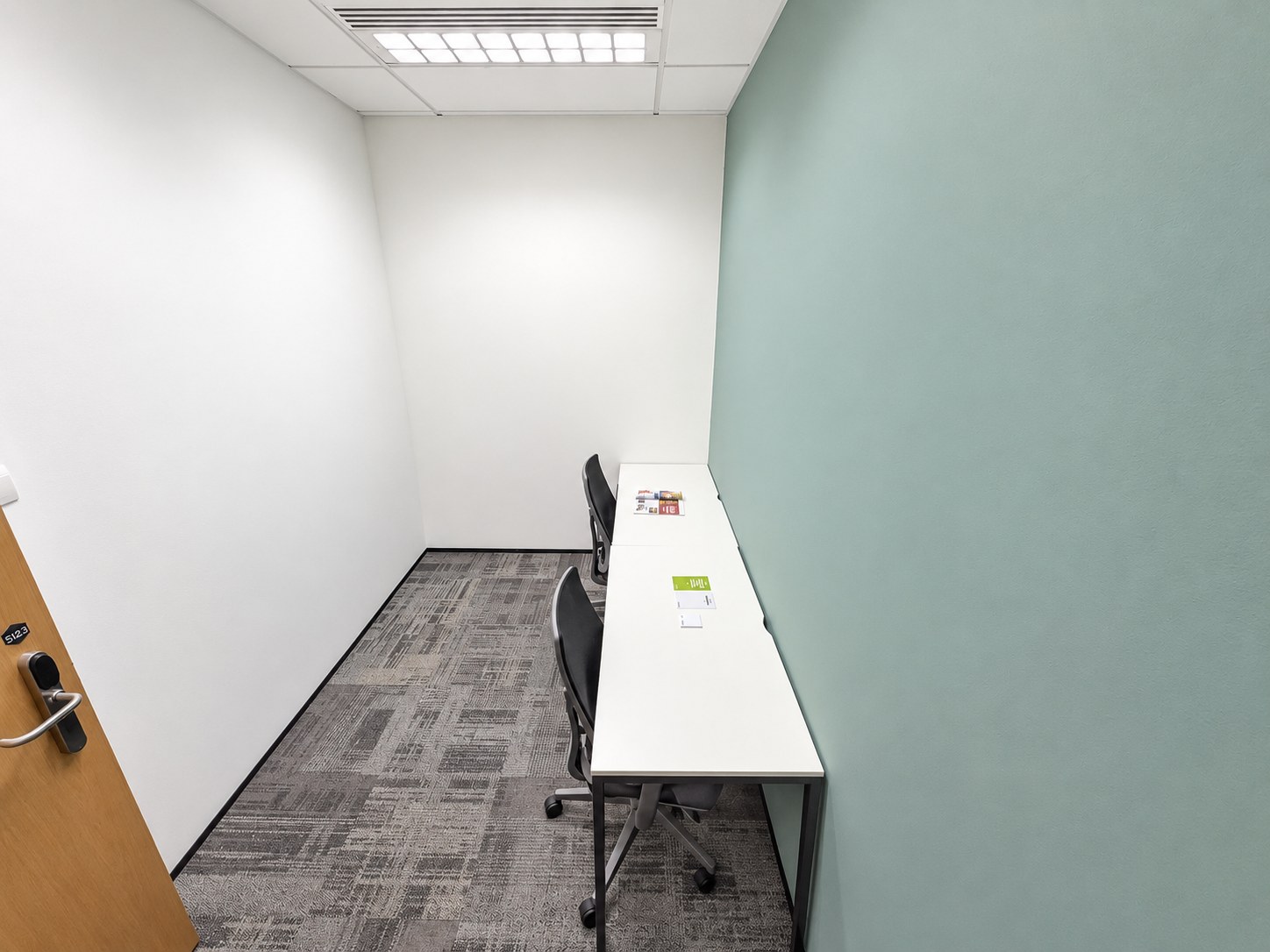 Room 5123, a 2-workstation internal office at Paya Lebar Quarter 1