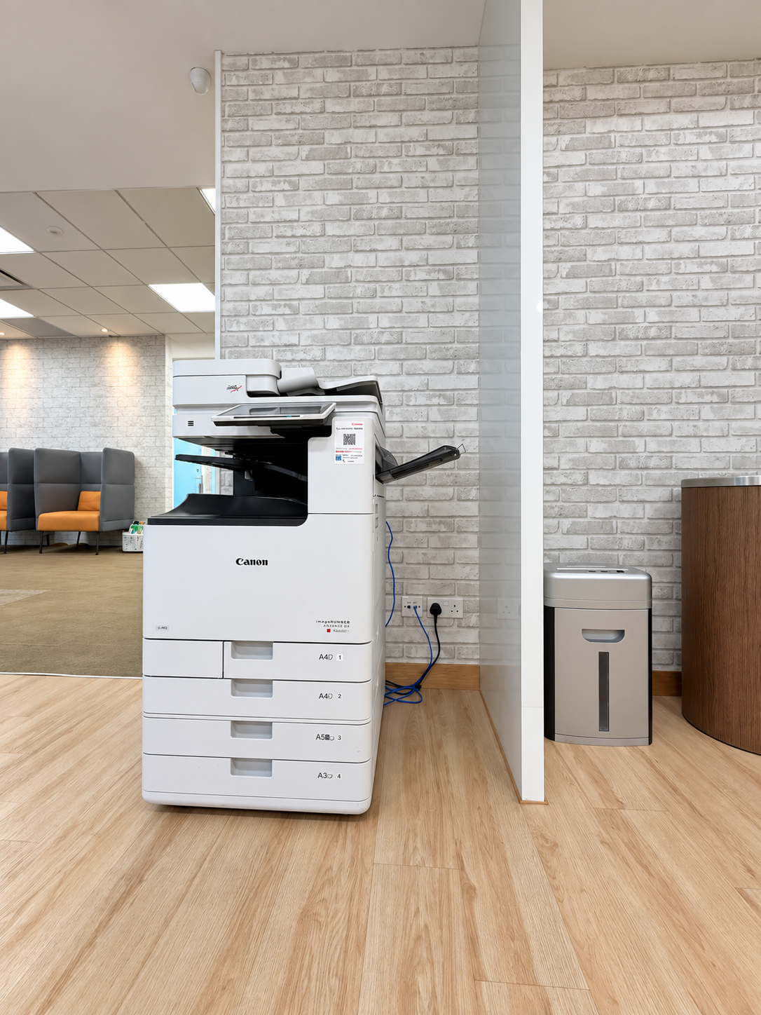 Photocopier in the common area
