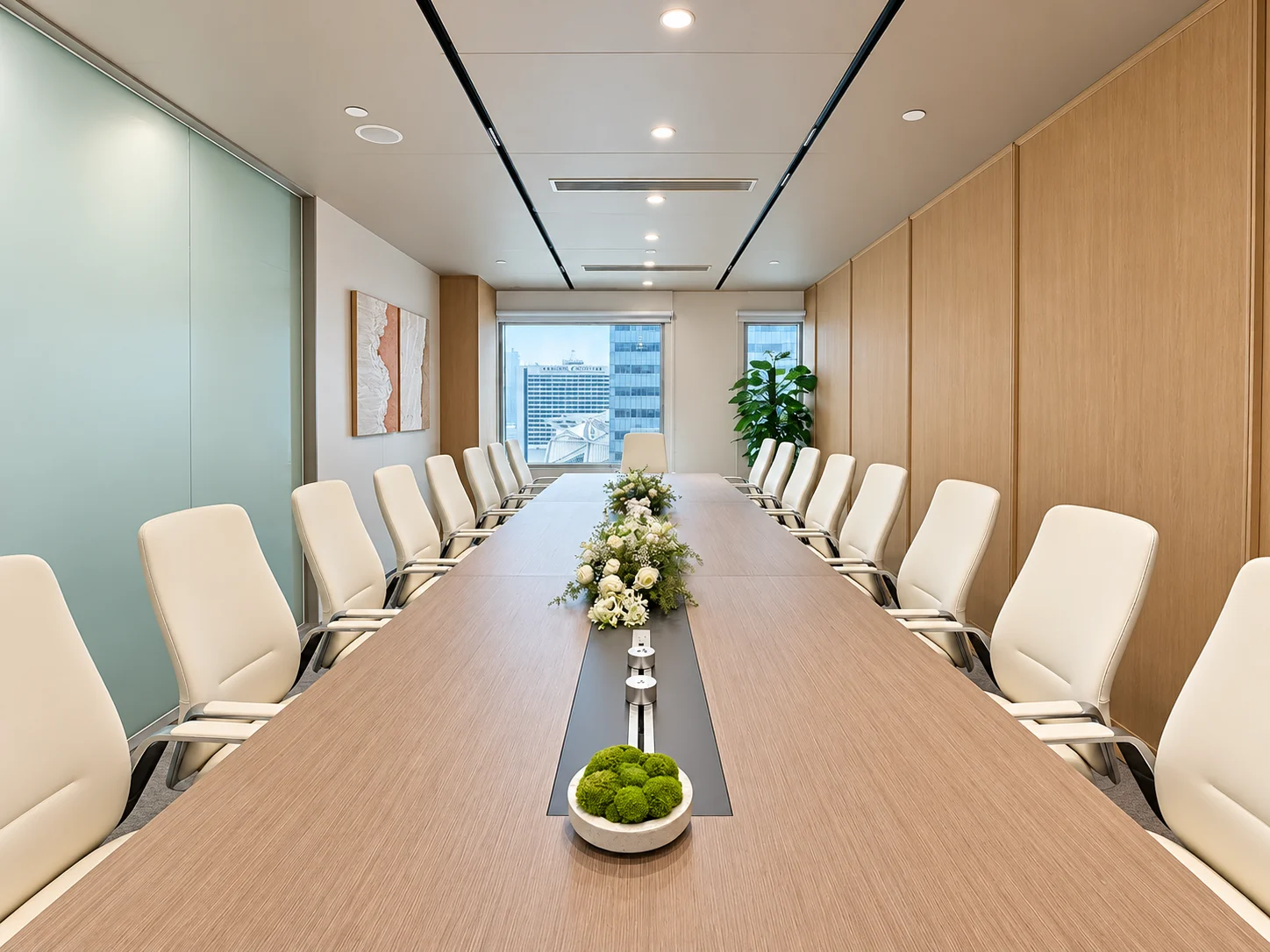 Meeting room · window-facing view at Suntec Tower 2 Level 13