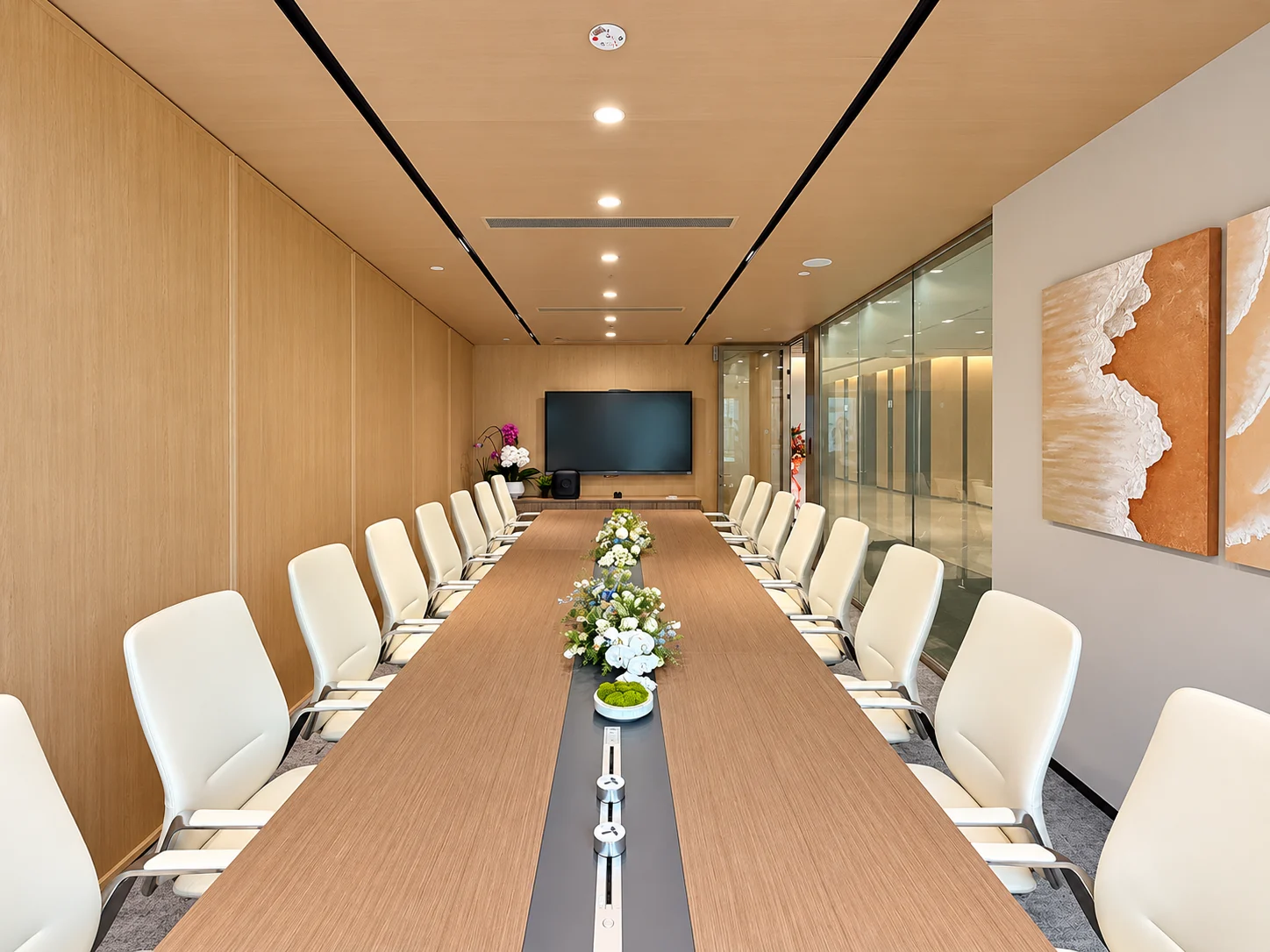 Meeting room · screen-facing view at Suntec Tower 2 Level 13